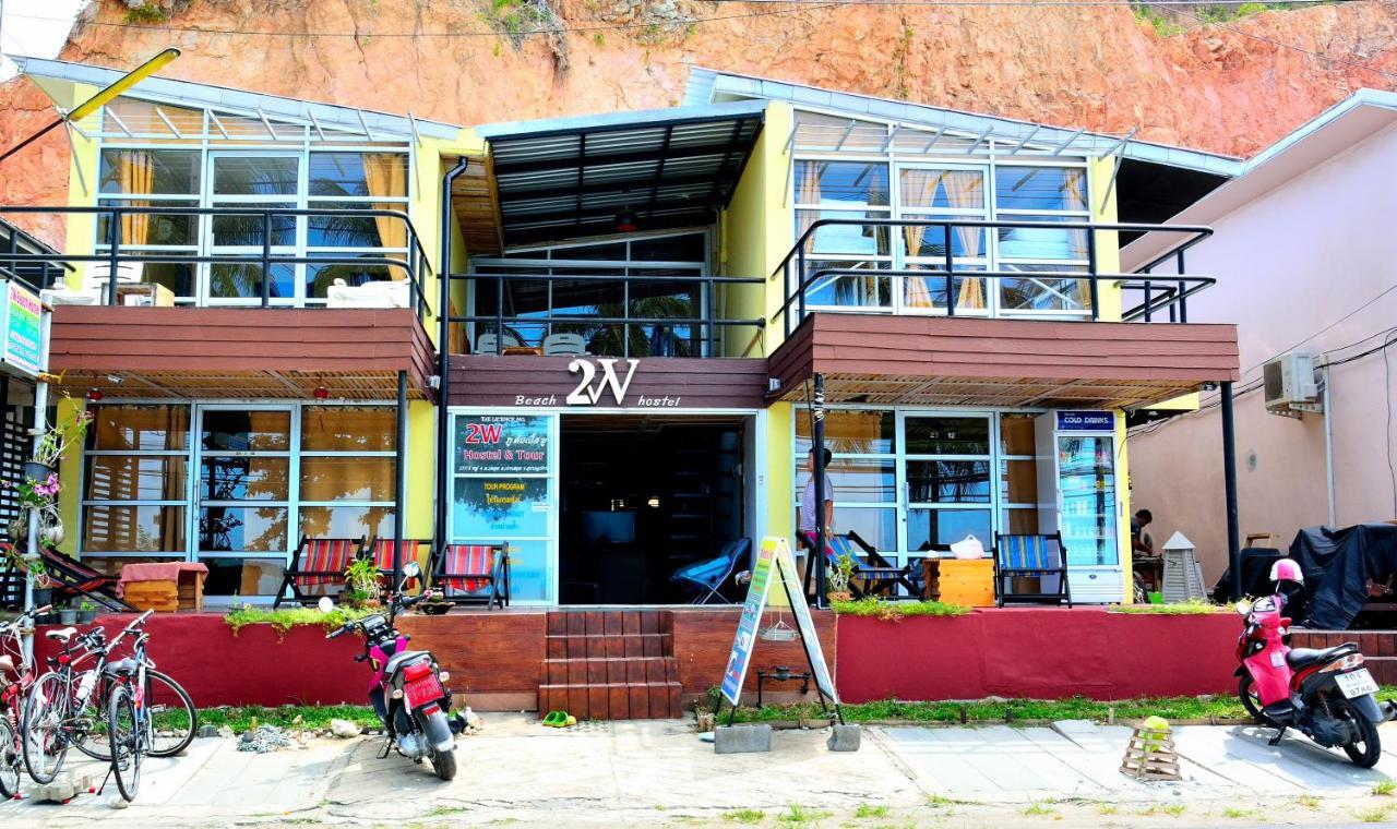 Zone6 Coworking Beach Apartment Old 2W Beach Hostel, Koh Samui ボプート エクステリア 写真