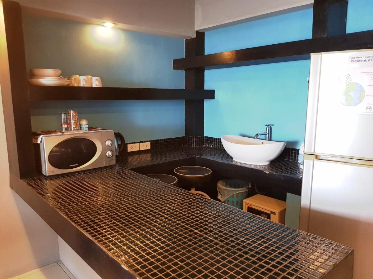 Zone6 Coworking Beach Apartment Old 2W Beach Hostel, Koh Samui ボプート エクステリア 写真